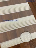 پرده زبرا شیری نسکافه ای طرح پلیسه
