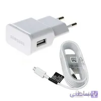 شارژر اصلى سامسونگ با كابل ١ مترى گوشى Samsung Galaxy J5 2016 ا 2A Samsung Galaxy J5 2016 travel charger adapter with 1m cable