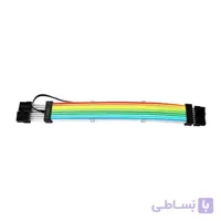 کابل اسلیو لیان لی Strimer Plus ARGB Extention 8 pin ا LIAN LI Strimer Plus ARGB Extention 8 pin GPU Sleeve Cable