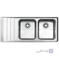سینک استیل البرز مدل 734 -R روکار