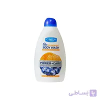 شامپو بدن کرمی پاک کننده و محافظت کننده کامان ا Power & Care Body Wash 510ml COMEON کد 368838