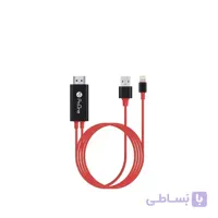 کابل تبدیل لایتنینگ به HDMI پرووان مدل PCH75 طول 1 متر