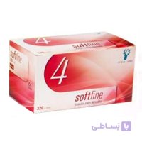 سوزن قلم انسولین سافت فاین کد ۴ بسته ۱۰۰ عددی