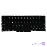 کیبورد لپ تاپ اپل 1370 Small مشکی اینتر کوچک