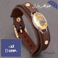 دستبند حدید عین علی طلایی کد D_1230