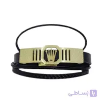 دستبند چرم مدل رولکس طرح 4214