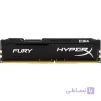 رم کینگستون مدل HyperX Fury DDR4 2400MHz CL15 ظرفیت 4