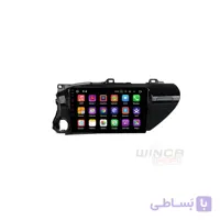 مانیتور تویوتا هایلوکس Hilux 2015-2021 فابریک اندروید سری M150-M100