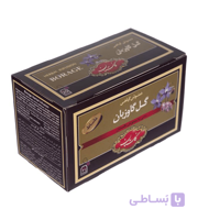 دمنوش کیسه ای گل گاوزبان گلستان بسته ۲۰ عددی