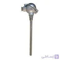 ترموکوپل نوع J هد دار ترانسمیتر دار برند آروان (22x500mm)