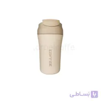 تراول ماگ طرح Coffee مدل دو حالته سفید 400 میلی لیتر