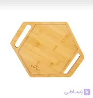تخته برش کاراجا طرح چند ظلعی سایز 35×31 سانتیمتر کد 1108