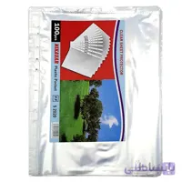 کاور کاغذ A3 نیک آور بسته 100 عددی مدل شفاف