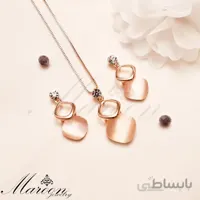 نیم ست مربع اپال مارون CS127