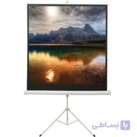 پرده نمایش پایه دار پروژکتور اسکوپ سایز 180×180