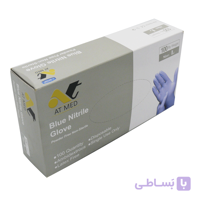 دستکش نیتریل اتمد AT MED سایز بزرگ L