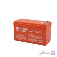 باتری خشک 12 ولت 7 آمپر موریسل moricell
