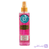 بادی اسپلش فرش فیل حجم 200 میل با رایحه Fresh Pink ا Fresh Feel Fresh Pink Body Splash 200ml