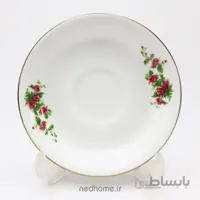 نعلبکی گل سرخ چینی زرین