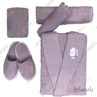 حوله ست یک نفره ۶ تیکه طرح هارمونی یاسی