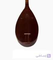 تنبور صادق عظیمی دسته ساده کاسه ساده