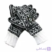 دستکش کاموایی دستباف سنتی کردستان کد 123 سایز L