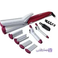 اتو مو مک استایلر 10کاره حرفه ای مدل MC2075 Mix Ceramic ا MAC Hair Straightener Professional 9Functions 2075