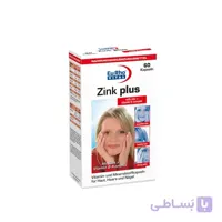 کپسول زینک پلاس ۵ میلی گرم یورو ویتال | ۶۰ عدد |تقویت سیستم ایمنی ا EuRho Vital Zinc Plus with Vitamin B Complex 60 Capsules