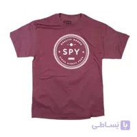 تیشرت مدل Spy - Coin Tee Burgandy