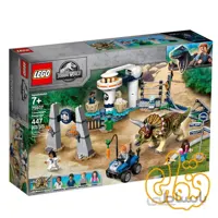 ساختنی لگو ژوراسیک خشم دایناسور Jurassic World Triceratops Rampage 75937
