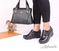 کفش زنانه چرم سوان