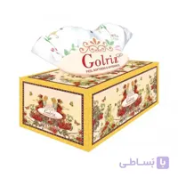 دستمال کاغذی جعبه ای 300 برگ گلدار فرشته و پریا گلریز