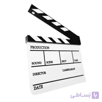 کلاکت سفید Clapperboard white
