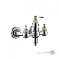 شیر مخلوط توالت موست مدل گوتیک کروم