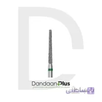 فرز الماسه تراش 5 عددی سبز Dentalree- Flat End Sholder 848 L