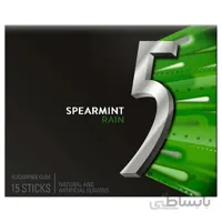 آدامس فایو بدون شكر طعم نعنا ملایم 15 عددی ا Five gum without sugar, mild mint flavor, 15 pieces
