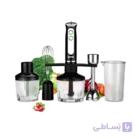 گوشتکوب برقی جیپاس 5 کاره مدل GHB6137 ا Multi-Functional 5in1 Hand Blender Geepas GHB137