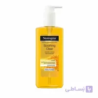 ژل میسلار پاک کننده صورت حاوی عصاره زردچوبه حجم 200 میل نوتروژینا ا Neutrogena Soothing Clear Gel 200ml کد 341169
