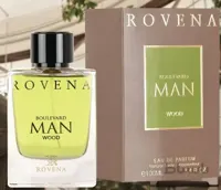 عطر مردانه روونا (Rovena) مدل بولگاری من وود اسنس (Bvlgari Man Wood Essence) حجم 100 میل