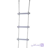 نردبان طنابی مدل پله آلومینیومی
