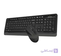 کیبورد و ماوس وایرلس ای-فورتک مدل FG1010 ا A4Tech FG1010 Wireless Keyboard And Mouse