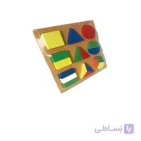 پازل اشکال هندسی بزرگ مدل چند تکه