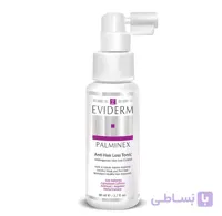 تونیک تقویت کننده موی اویدرم مدل پالمینکس حجم 80 میلی لیتر ا EVIDERM PALMINEX Anti Hair Loss Tonic 80ml