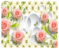 پوستر گل سه بعدی 011