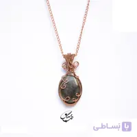 گردنبند زنانه سنگ لابرادوریت NT-792