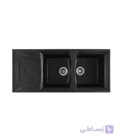 سینک گرانیتی توکار BG 003 مشکی بیمکث ا BG 003 Black