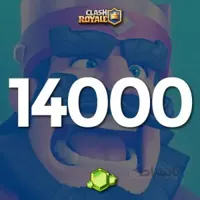 بسته 14000 جم کلش رویال