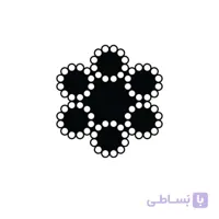سیم بکسل هفت لا کنف سیاه ساختار 12*6