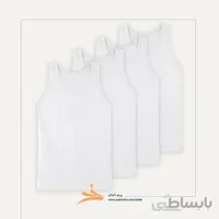 بسته چهار عددی زیرپوش رکابی سفید آداک کد 28203