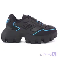کفش اسپورت مدل prada مشکی ابی